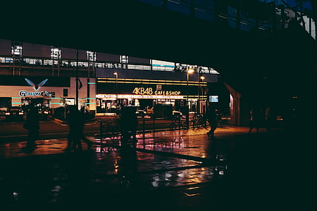 low light photography of store facade thumbnail