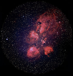 a view of a red galaxy thumbnail