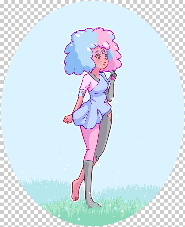 cotton candy garnet fan