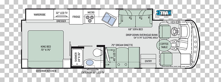 Thor Motor Coach Campervans Motorhome Thor Industries Bed