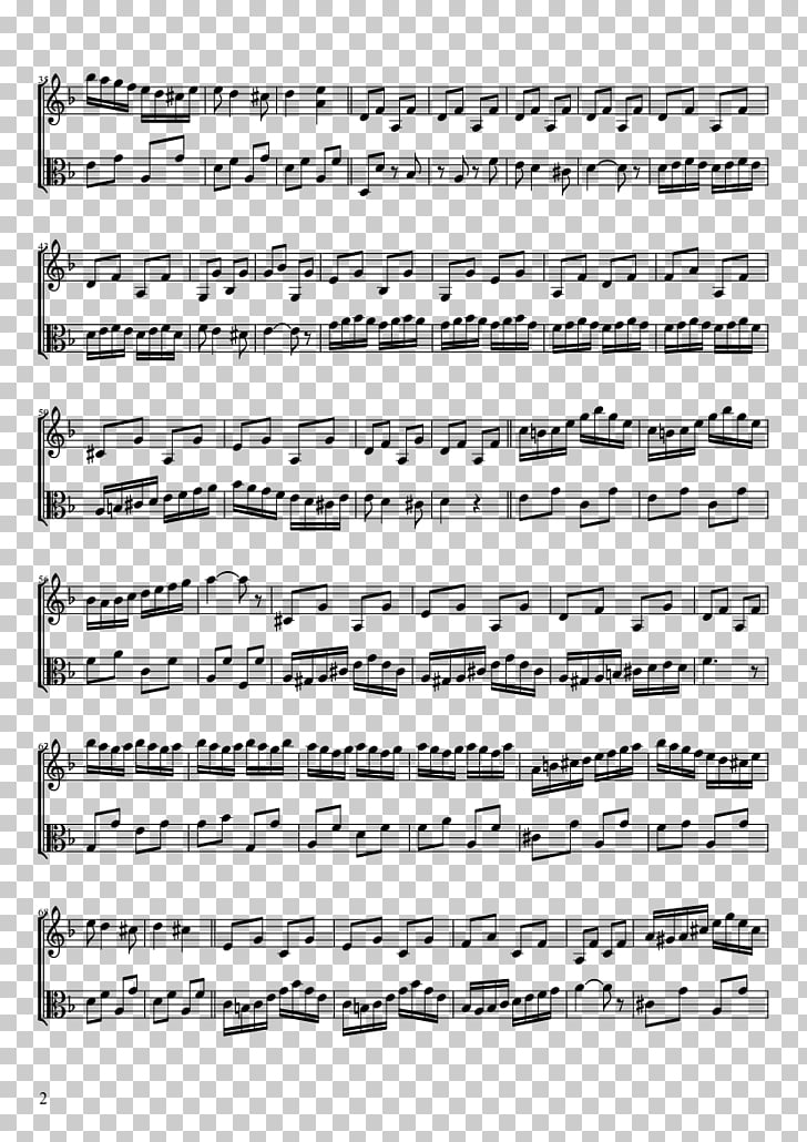 Wedding Dress Sheet Music Violin Piano Music Poster With Violin