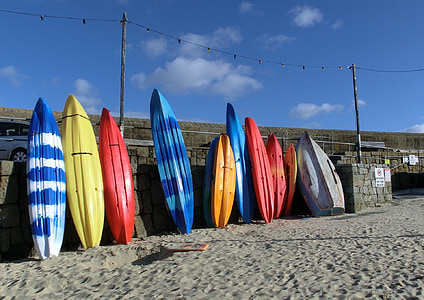 assorted-color surfboard lot thumbnail