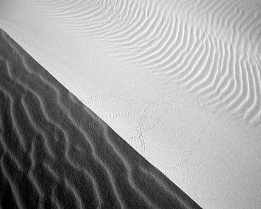aerial photography of gray sand thumbnail