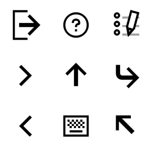 Geosm E-commerce 18px svg vector icon sets
