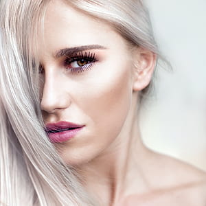 blonde hair woman thumbnail