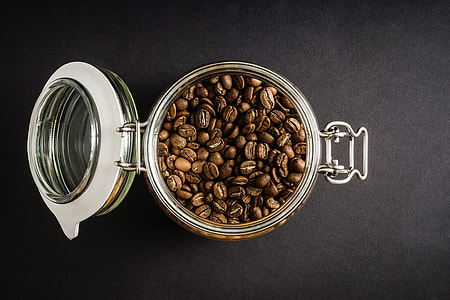 Coffee beans in jar thumbnail