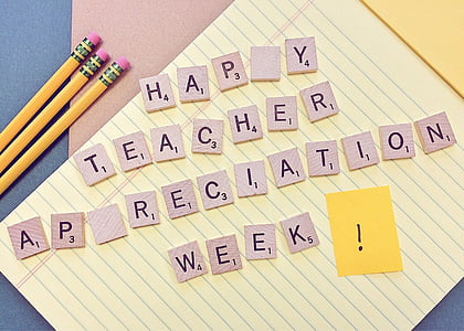 Happy Teacher Appreciation Week scrabble thumbnail