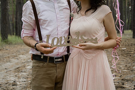 women's pink dress thumbnail