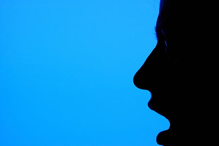 silhouette of human's face thumbnail