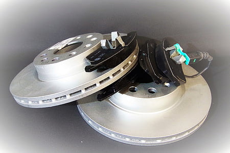 two gray stainless steel wheel spacers illustration thumbnail