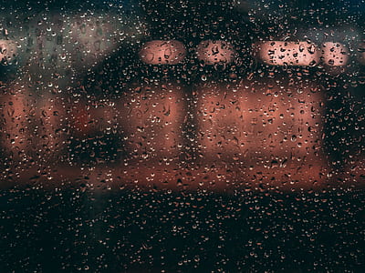 rain drops on glass thumbnail
