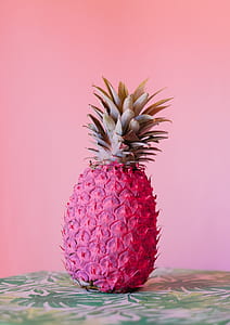 pink pineapple on tabletop thumbnail
