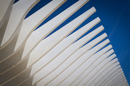 blades, fan, architecture, abstract, modern, sky thumbnail