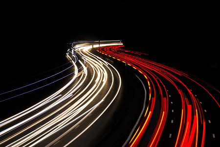 steel wool photography of street lights thumbnail