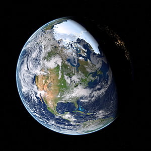 earth, space, dark, technology thumbnail