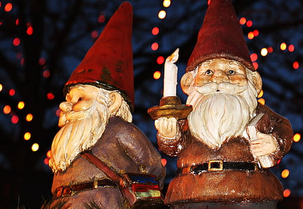 two gnome figurines thumbnail