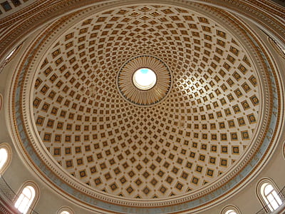 brown and white dome ceiling thumbnail