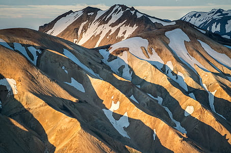 white and beige mountain canyon landscape photography thumbnail