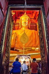 Buddha Statue in the temple thumbnail