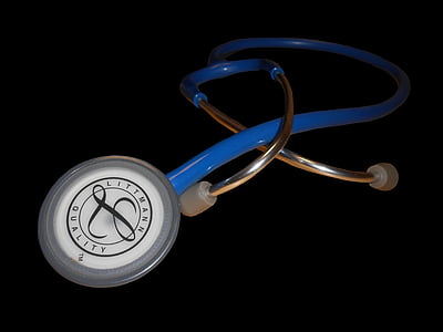 blue Littmann stethoscope thumbnail