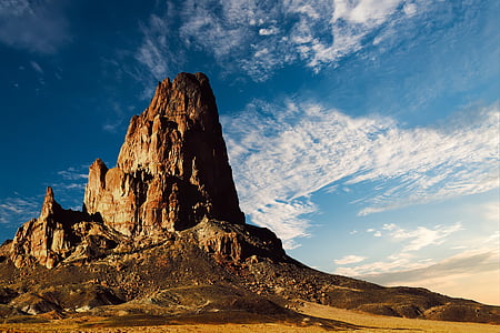 landscape photography of rock formation thumbnail