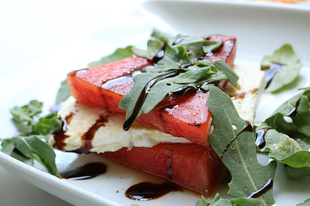 cooked food with leaf garnish thumbnail