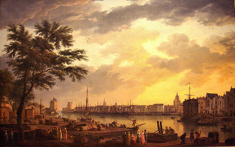La Rochelle harbour in 1762 in France thumbnail