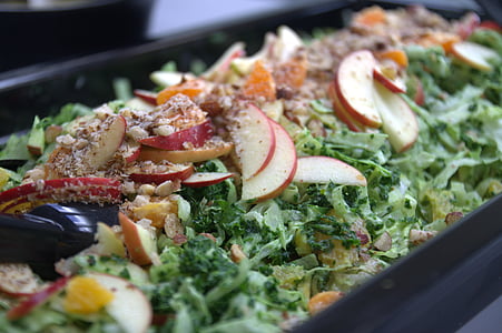 vegetable and fruit salad inside black casseroke thumbnail