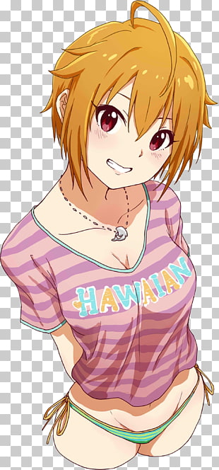 The Idolmaster Cinderella Girls Brown Hair Long Hair Anime Hime
