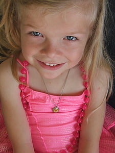 girl smile while taking her a picture thumbnail