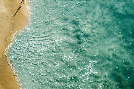 aerial photography of sea thumbnail