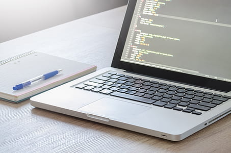 black and grey laptop computer thumbnail
