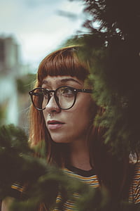 woman wearing eyeglasses thumbnail