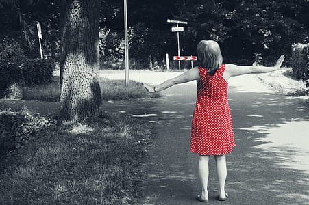 black-and-white, landscape, fashion, person thumbnail