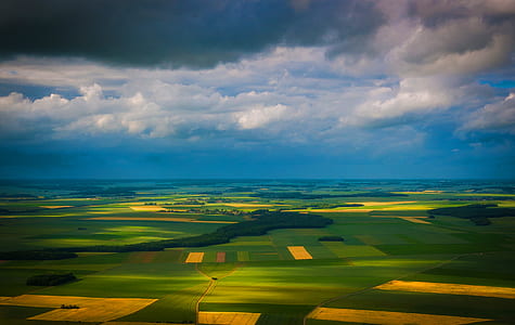 bird's eye photography of field thumbnail