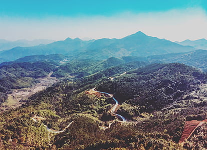 landscape photography of mountain thumbnail