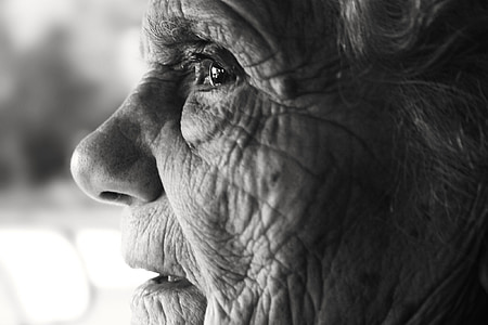 grayscale photo of person's face thumbnail