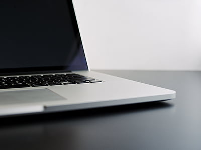 silver and black laptop computer thumbnail