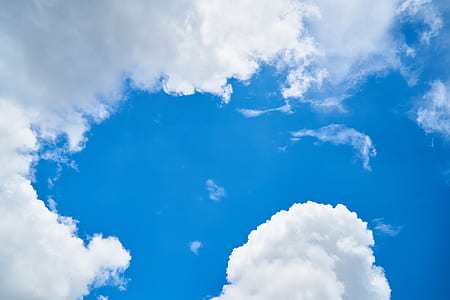 white clouds on sky thumbnail