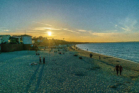 Sun, The Beach In The Evening thumbnail