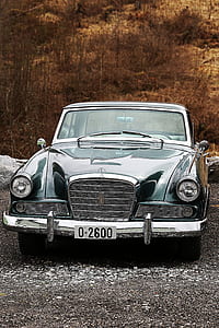 classic green Mercedes-Benz vehicle thumbnail
