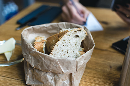 Freshly baked bread with butter starter thumbnail