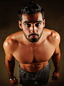 men with black shorts thumbnail