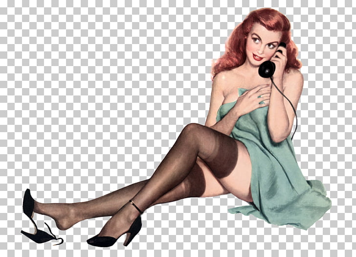 Vintage Pin Up Girl Artist Art Print By Retroroxie