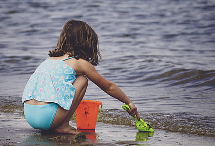 Girl Near Seashore thumbnail