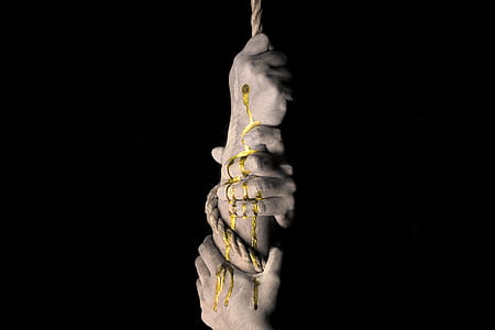 person grabbing onto rope thumbnail