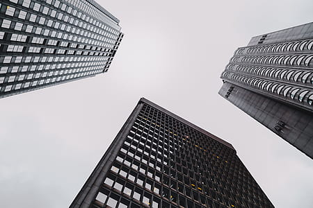 low angle photo of three high-rise buildings thumbnail