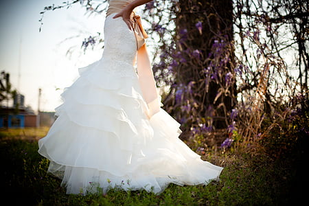 woman wearing white layered dress thumbnail