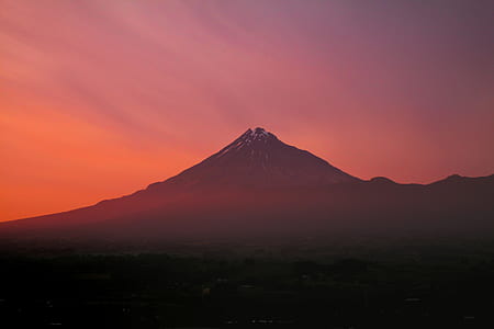 silhouette of mountain thumbnail