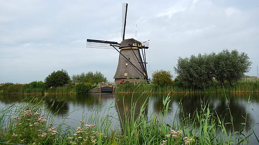 watermill during daytime thumbnail